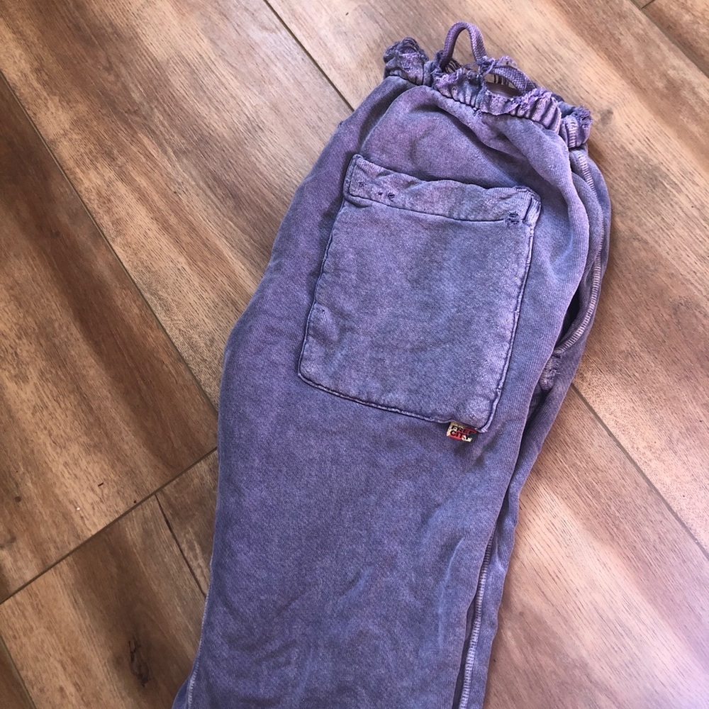 freecity Purple Cozy sweats with Branded Tag